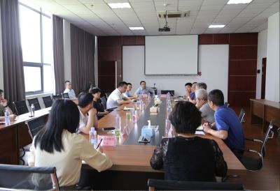 新昌县委书记黄旭荣一行莅临ok138cn太阳集团古天乐调研商务稳进提质工作