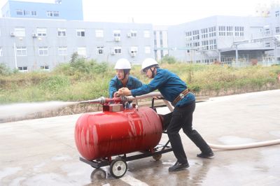 300人热血集结！ok138cn太阳集团古天乐精彩上演“消防技能大比武”